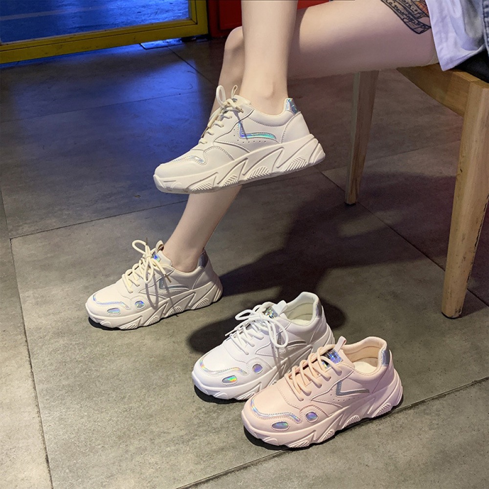 Women New Thick-Soled Running Shoes